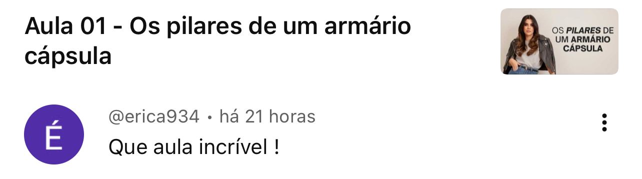 Depoimento de aluna 2